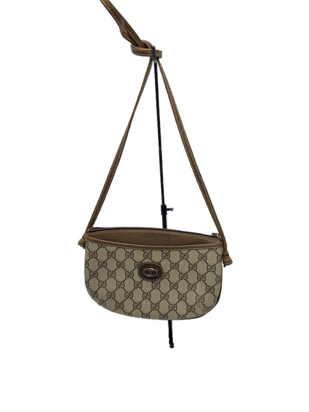 Gucci GG Supreme shoulder bag beige brown monogram logo